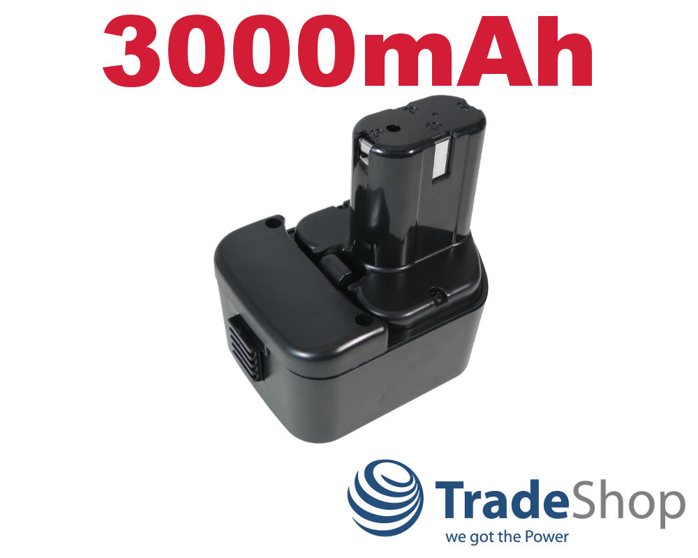 Akku 9,6V 3000mAh ersetzt HITACHI B3 316662 318368 318840 321654 310451 EB9M EB9S uvm