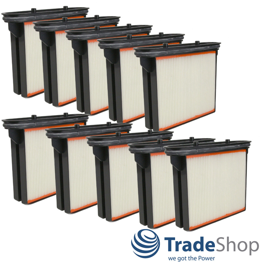 10x Faltenfilter Nass Filter Kassette für Bosch Hitachi Metabo uvm.