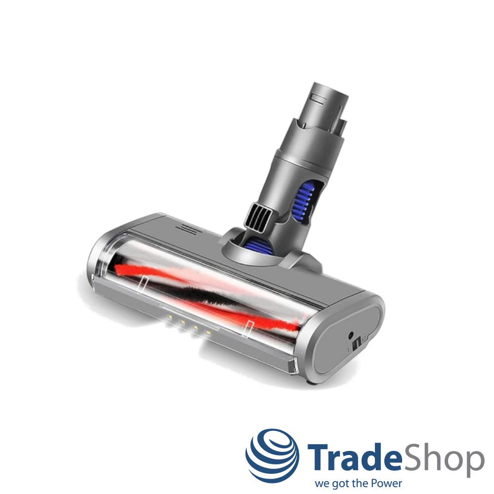 Elektrische Turbobürste mit LED, Softwalze für Dyson V6 Trigger DC61 DC74