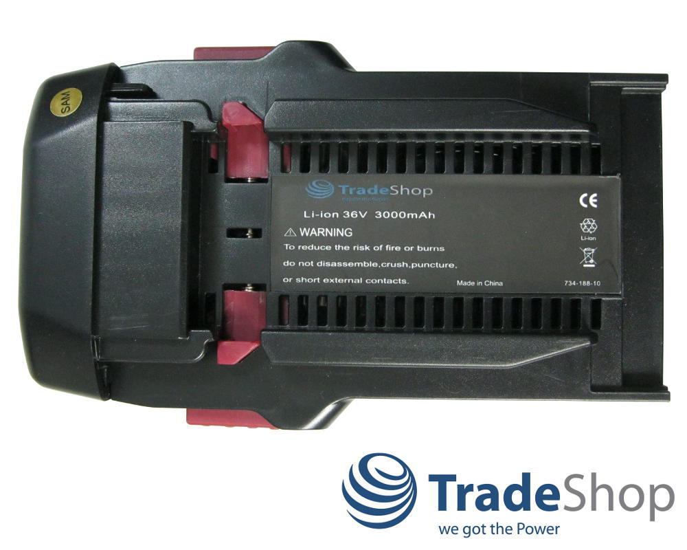 AKKU 36V 3000mAh ersetzt Hilti B36 B36V für TE6A TE7A