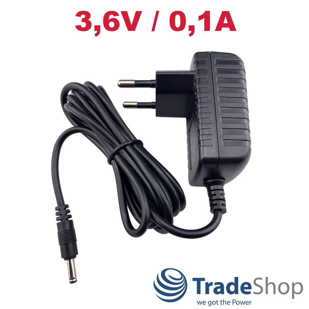 Netzteil Ladegerät 3,6V/0,1A für Remington SPG-6030 PG6030 PG6130