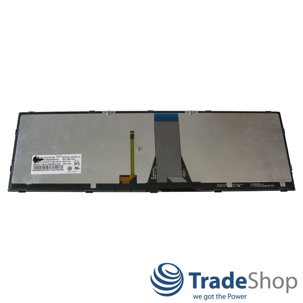 Orig. Tastatur Beleuchtet DE für Lenovo Ideapad B50-30 B70-80 G50 uvm