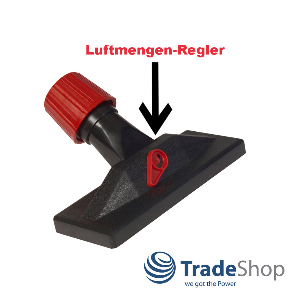Tierhaar-Düse Bodendüse mit Fadenhebern für Staubsauger mit 30-37mm Ø