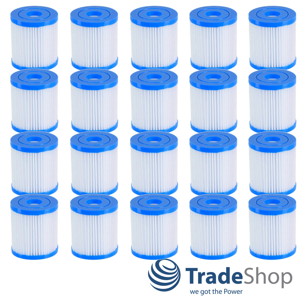 20x Filterpatrone Kartuschenfilter für Bestway 58381 Filterpumpe ersetzt 58093