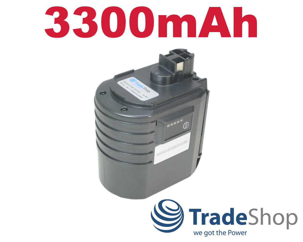 2x Akku für versch. BOSCH BERNER WÜRTH BTI KINZO Geräte