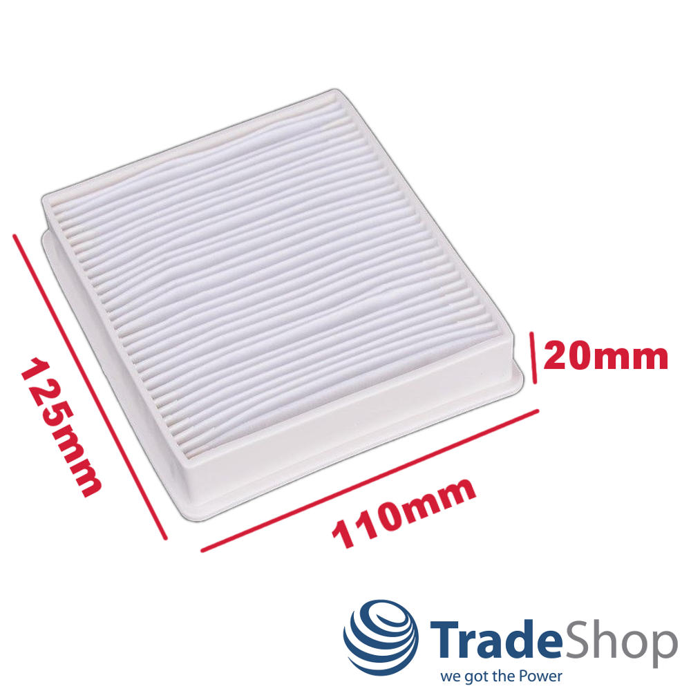 2x HEPA-Filter Abluft Filter für Samsung DJ63-00672 und weitere