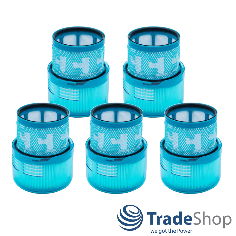5x HEPA-Filter Vormotor-Filter für Dyson G5 Detect Fluffy Absolute Staubsauger