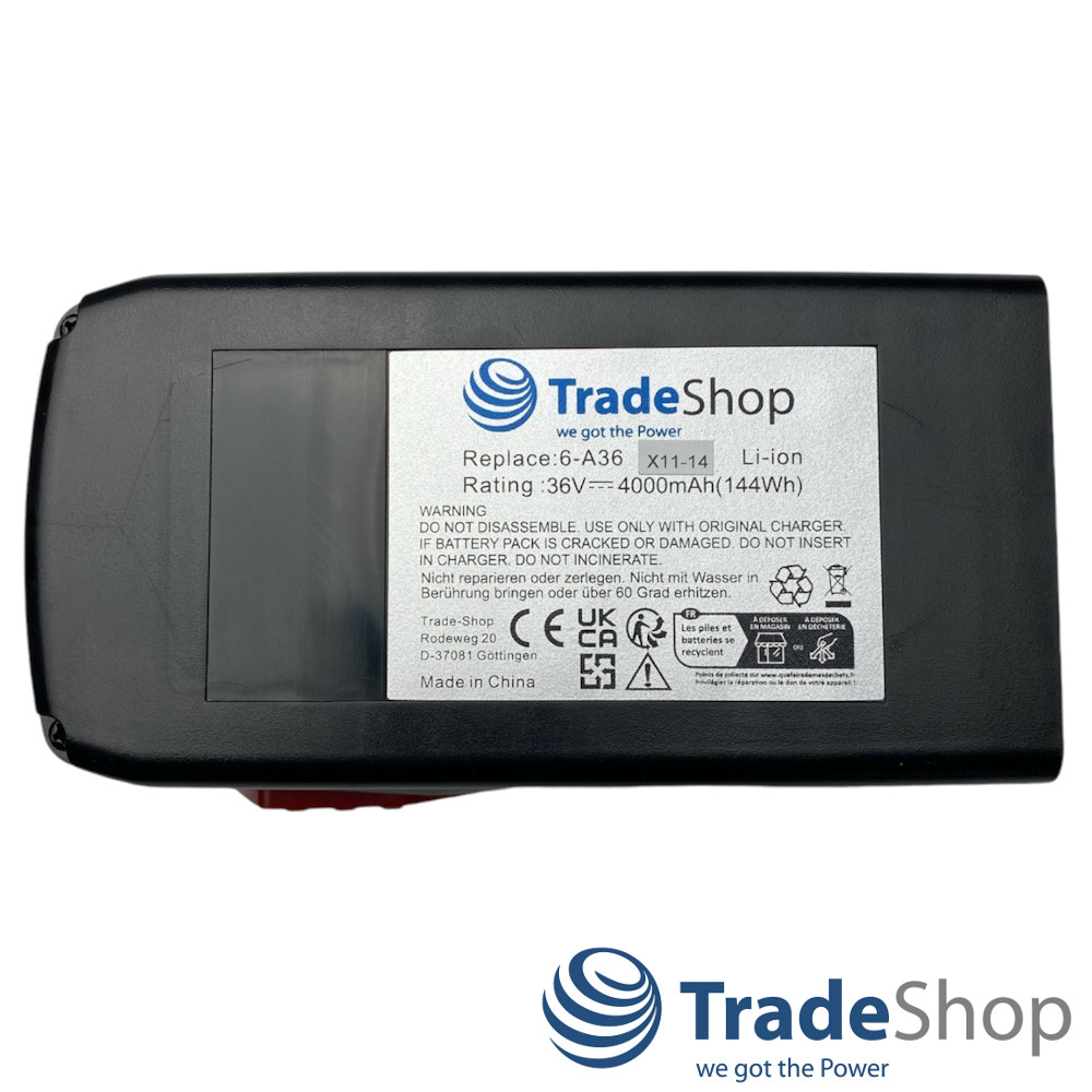 3x AKKU 36V 4000mAh ersetzt Hilti B36 B36V 401594 für TE6A TE7A TE300 TE60 WSC70