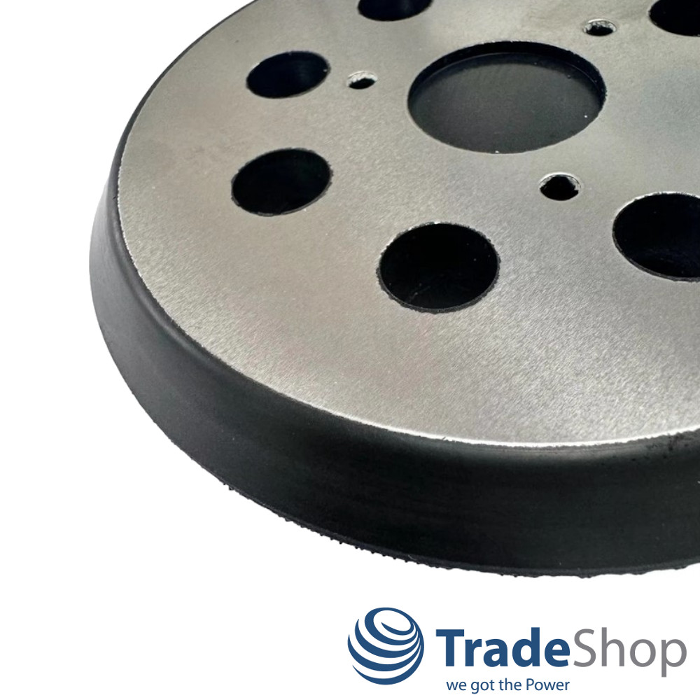 2x Schleifteller Haftteller Metall 125mm für Makita BO5010 BO5011 BO5020 BO5030
