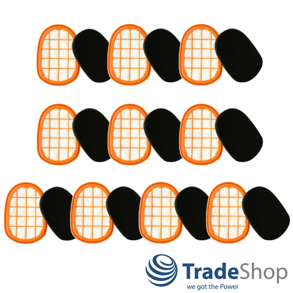 10x Motorschutz-Filter Ersatz für Philips SpeedPro FC6812/01 FC6823/01 FC6826/01