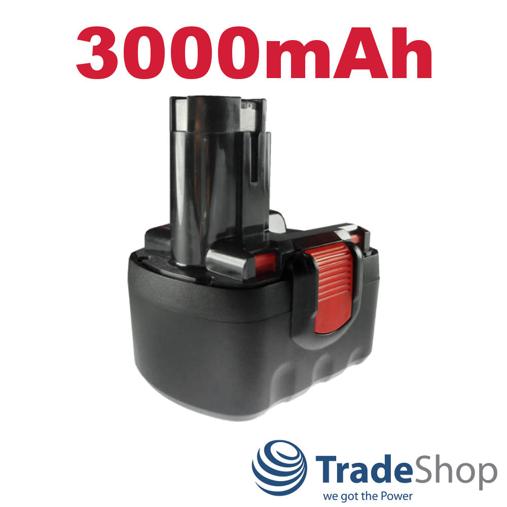 Akku 12V 3000mAh für Bosch BAT043 BAT045 BAT046 BAT049 BAT120 BAT139