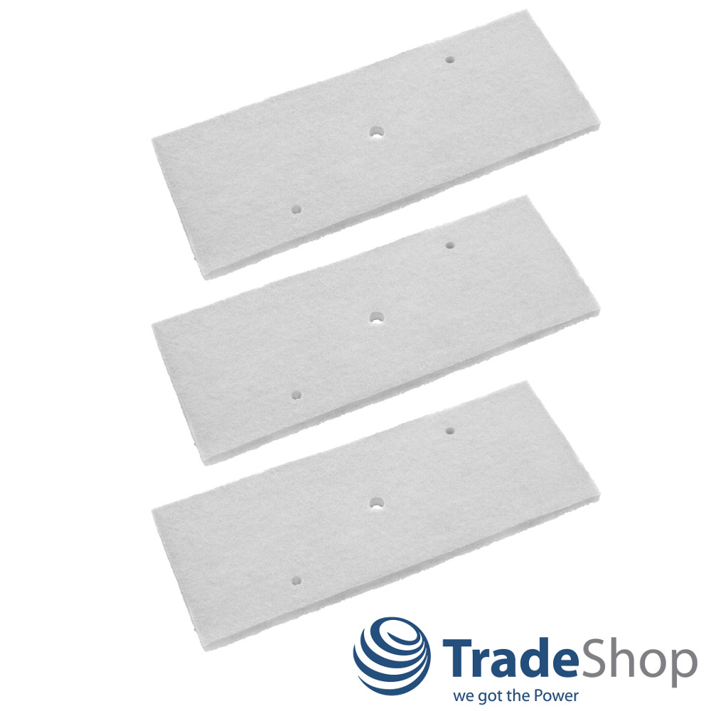 3x Ersatz Feinfilter Schwammfilter für Panasonic NH-P80 NH-P80G1 NH-P80G2