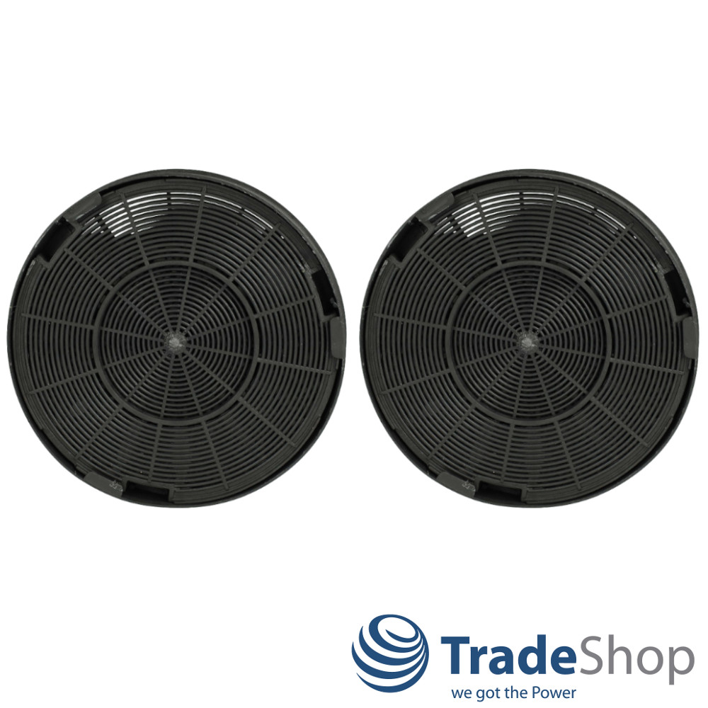 2x Aktivkohlefilter 196x30mm für Dunstabzugshauben ersetzt Electrolux 9029793578