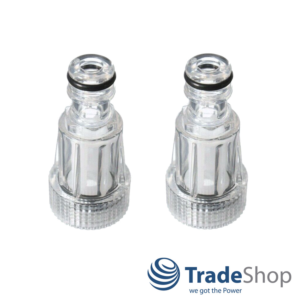 2x Wasserfilter Kompaktfilter Ersatz für Kärcher HD HDS K2-K7 Hochdruckreiniger