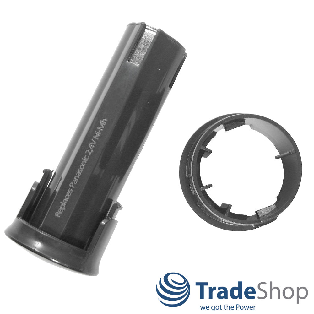 2x Akku 2,4V 3000mah Ni-MH für Panasonic ESCO ATOLL ABB Pressofix Stotz