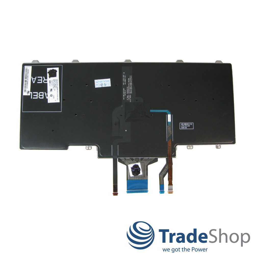 Tastatur Backlight QWERTZ DE für Dell Latitude E5450 E5470 E7250 uvm