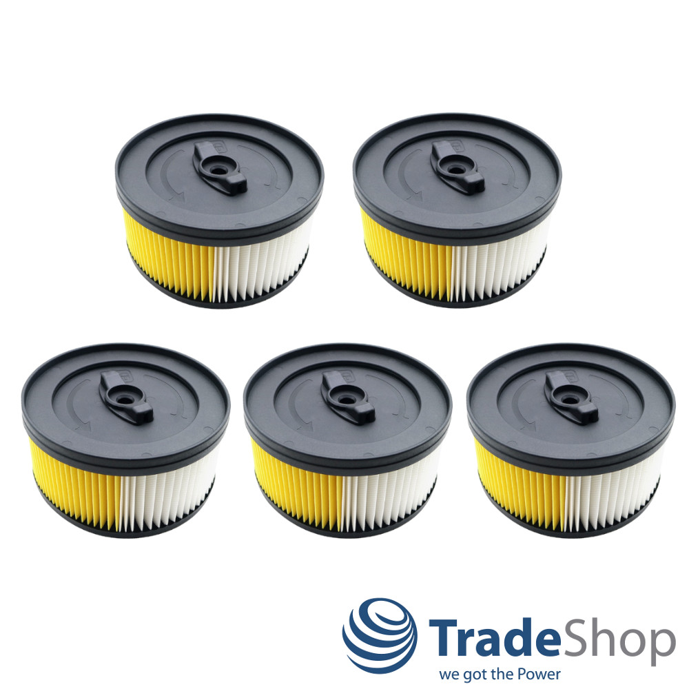 5x Nano Patronenfilter ersetzt 6.414-960.0 für Kärcher WD4 WD5 WD 4.200 WD 5.450