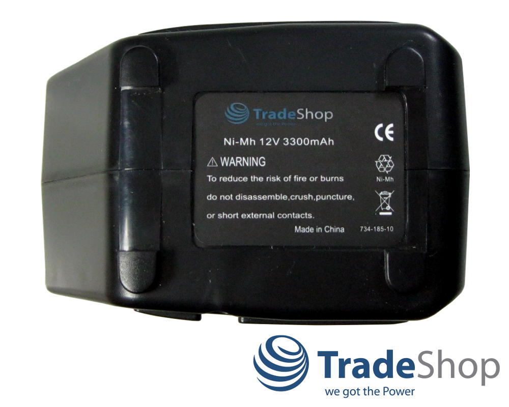 Ni-MH Akku 12V 3300mAh + Ladegerät für Hilti SB12 SF120-A SFB121 SFB126 SID121-A