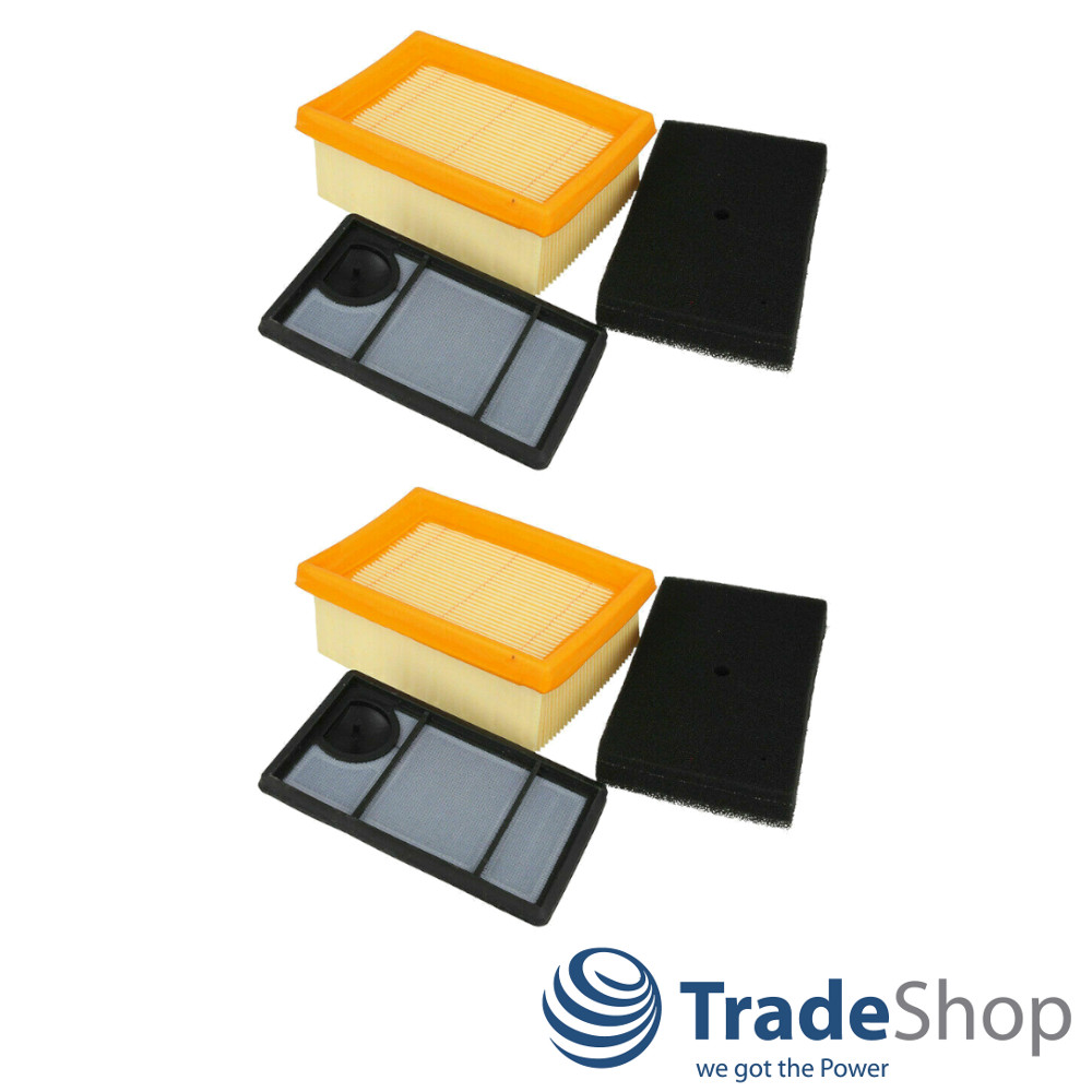 2x Luftfilter Set für Stihl TS400 BR350 ersetzt 4223-140-1800 4223-141-0300