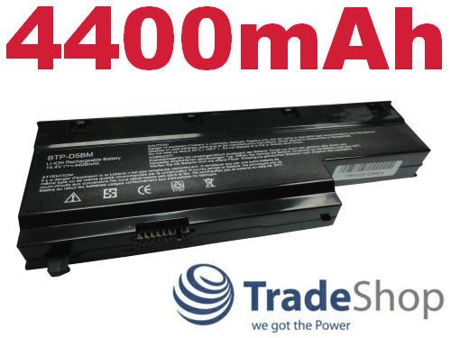 AKKU für Medion BTP-D4BM BTP-D5BM Akoya E7211 E7212 P7611 P7612 MD98160 MD98190