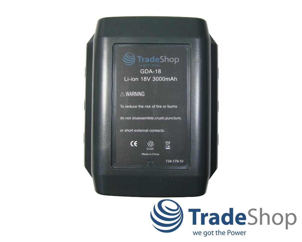 AKKU 18V 3000mAh für Gardena Accu 8835-U 8835 8839 8839 ErgoCut 48-Li 8878 8865 uvm