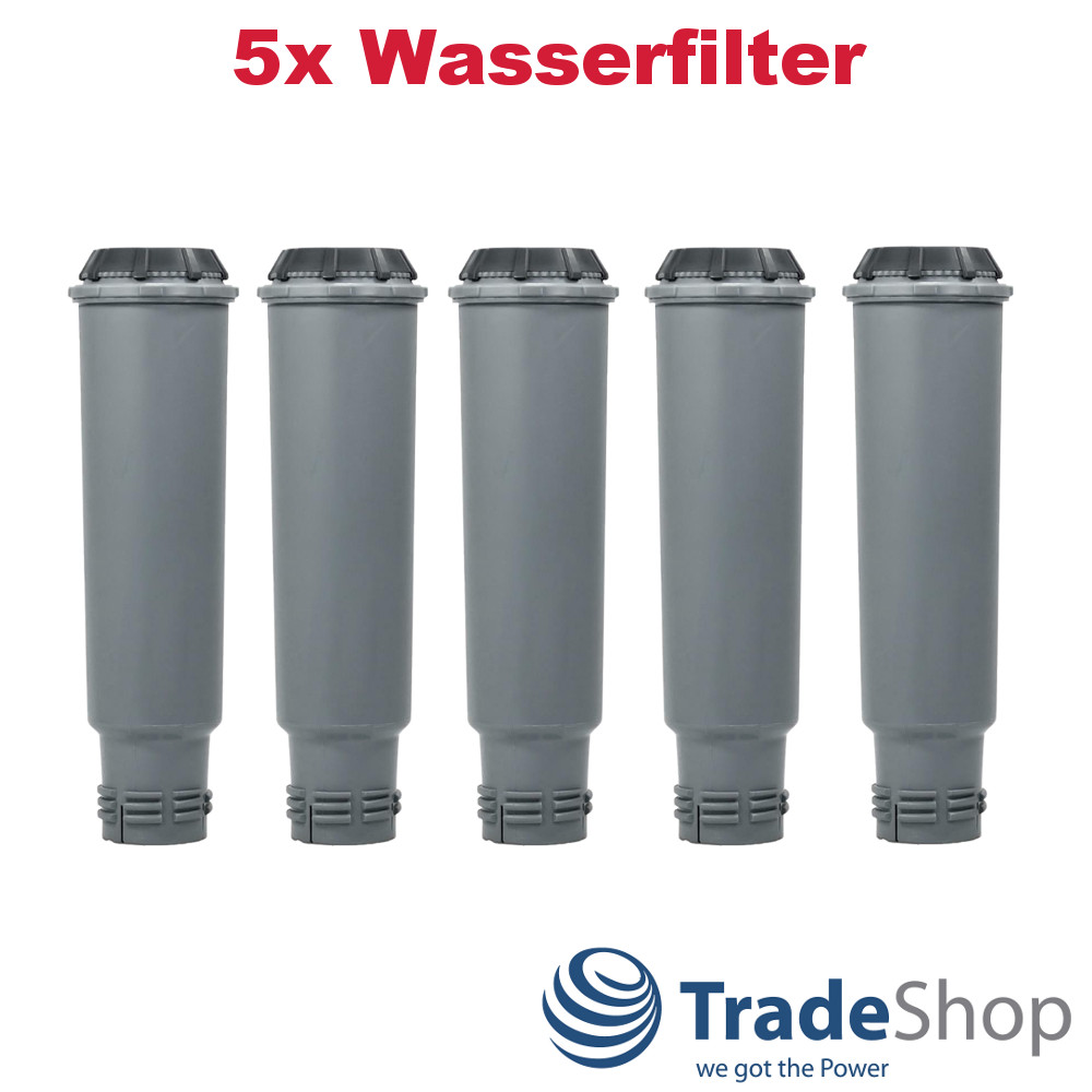 5x Ersatz Wasser-Filter für verschiedene Kaffeevollautomaten