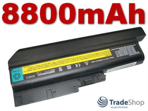 AKKU für IBM ThinkPad R60 T60 R61 T61 T500 R500 W500 Z60 40Y6795 uvm