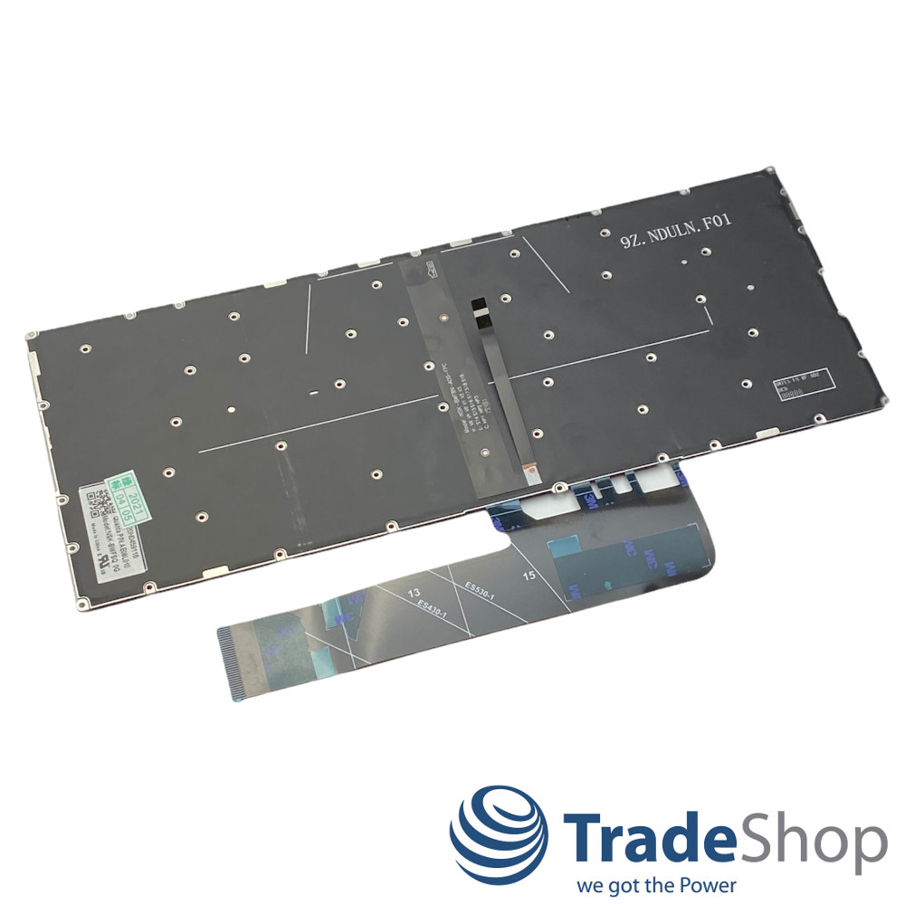 Laptop Tastatur QWERTZ Deutsch mit Backlight für Lenovo Yoga 530-14IKB 530-14ARR