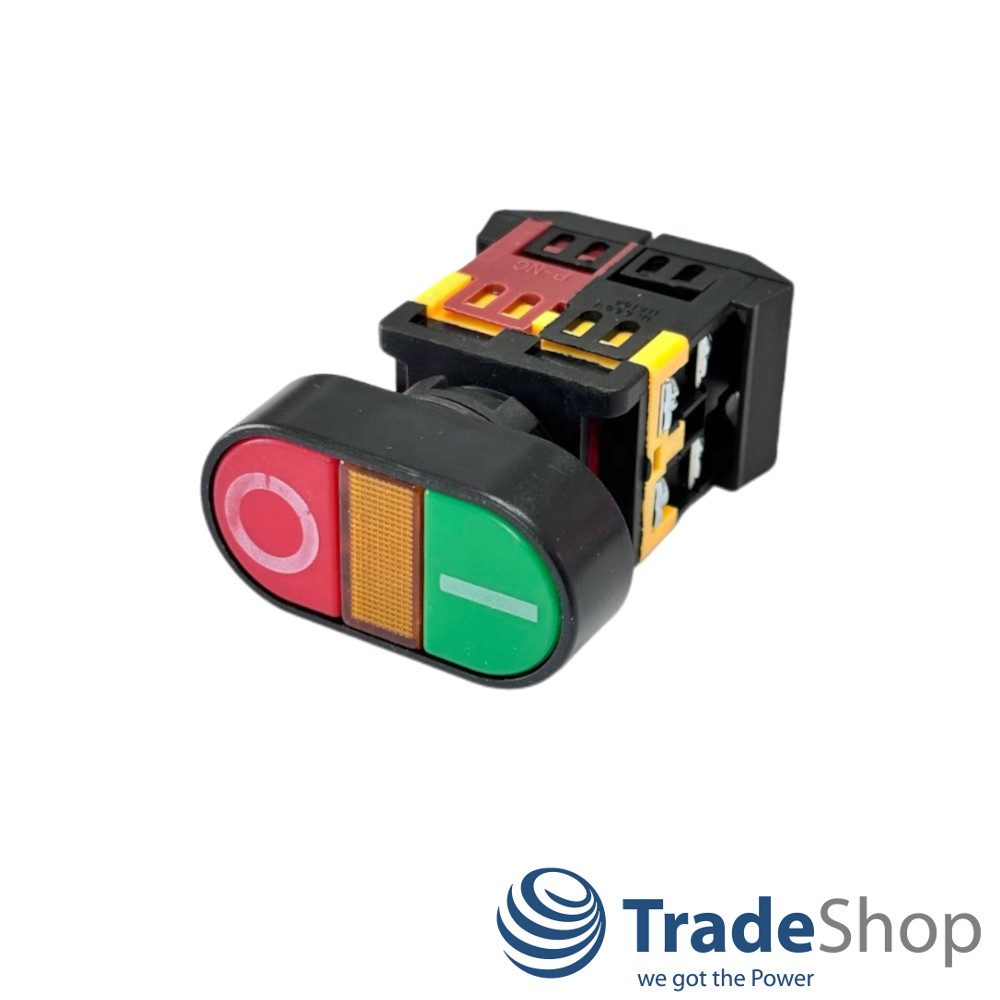 Start Stop mit Status LED-Licht 220V APBB-22 & 25N Druckschalter Elektrowerkzeug