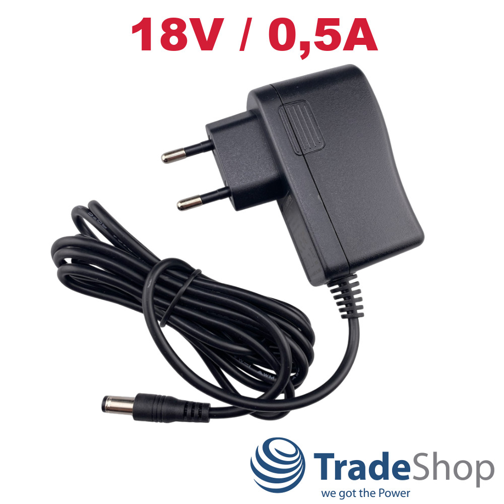 18V/0,5A Netzteil Ladegerät für Bosch 12023914 Grundig 9178017759