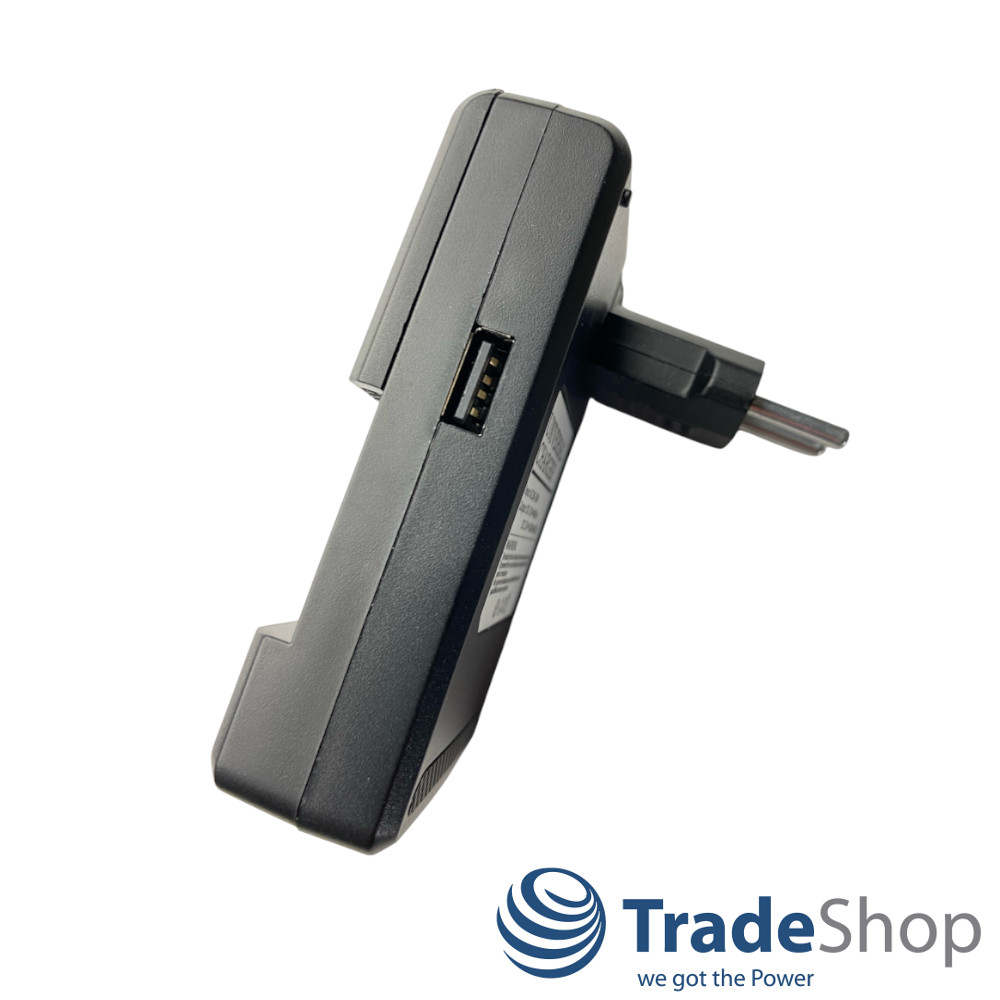 LCD Universal Reise Ladegerät für Smartphone Digitallamera mit USB-Port