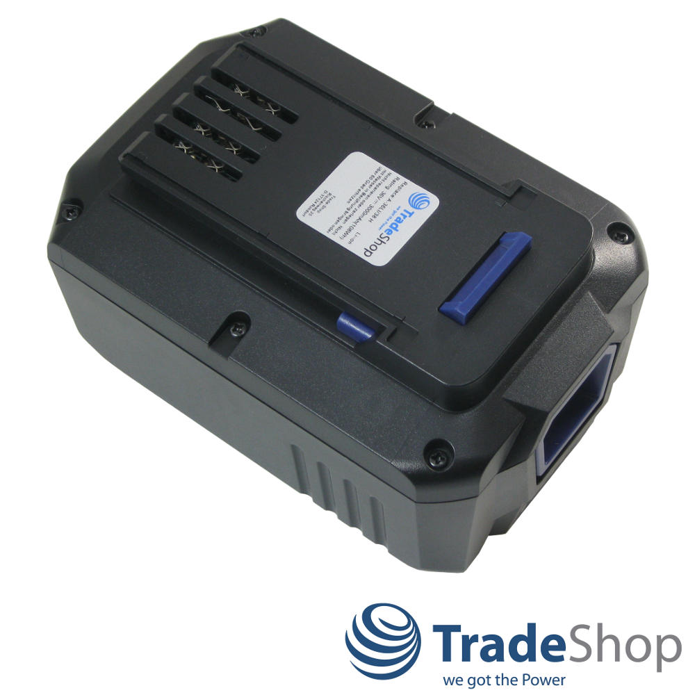 2x AKKU 36V 3000mAh Li-Ion für LUX-Tools Akku-Rasenmäher A-36 Li/38 H