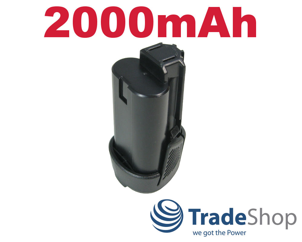 AKKU 12V 2000mAh Li-Ion für Ryobi RCD1201 R12DD ersetzt BSPL1213