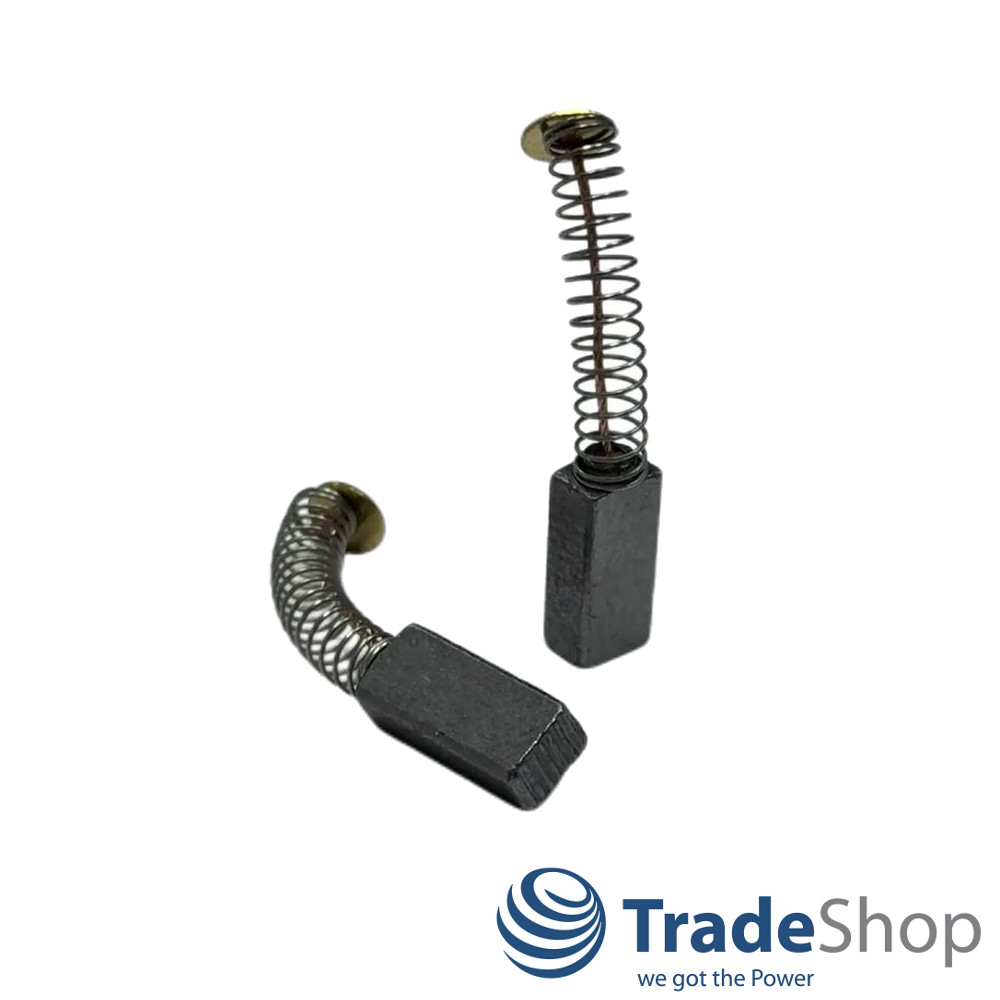2x Motorkohlen 6x8x17mm für viele Elektrowerkzeuge (Schleifer, Sägen etc.)