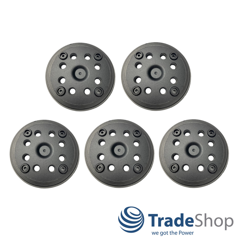 5x Schleifteller Haftteller 125mm für Bosch PEX 270 A / AE ersetzt 2608601159