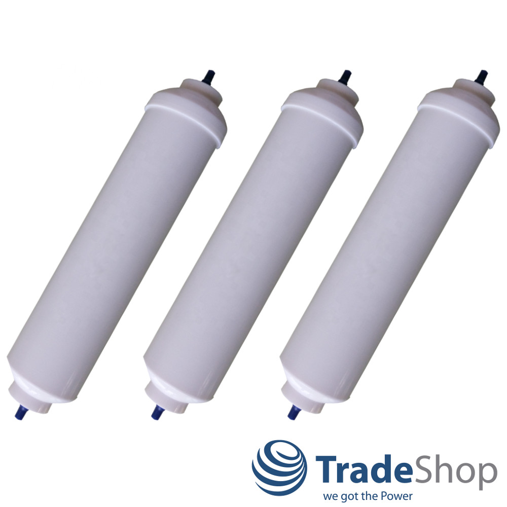 3x Wasserfilter für viele Samsung Kühlschränke ersetzt HAFEX/EXP DA29-10105J