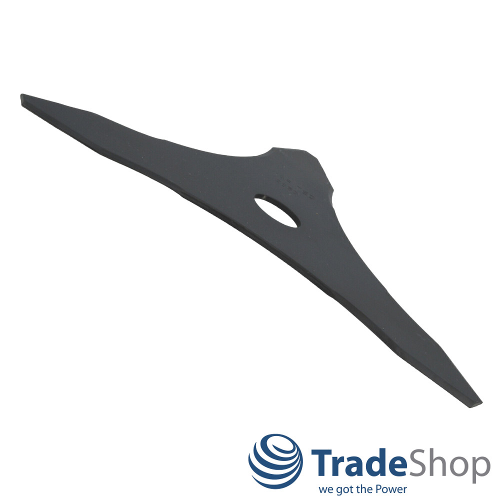 5x Freischneiderklinge Dickichtmesser 3-Zahn 255 x 25,4 x 1,4mm für Motorsensen