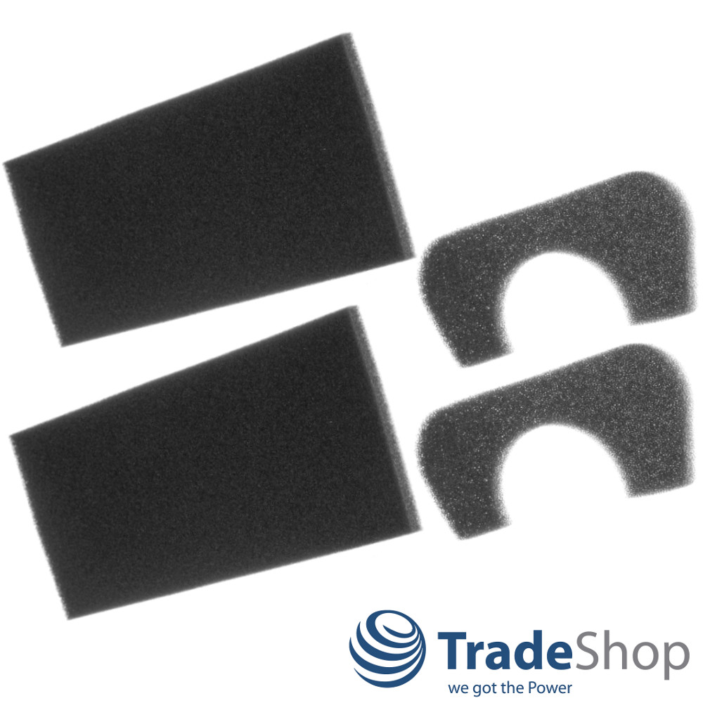 2x Filter-Set für Bosch BSA1115UC BSA2680 BSB2180 ersetzt 642117, 00642117