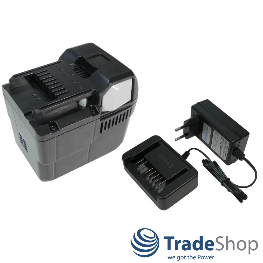 Li-Ion Akku 36V 3000mAh + Ladegerät für Hitachi DH36DAL DH36DL CG36DL ML36DL uvm