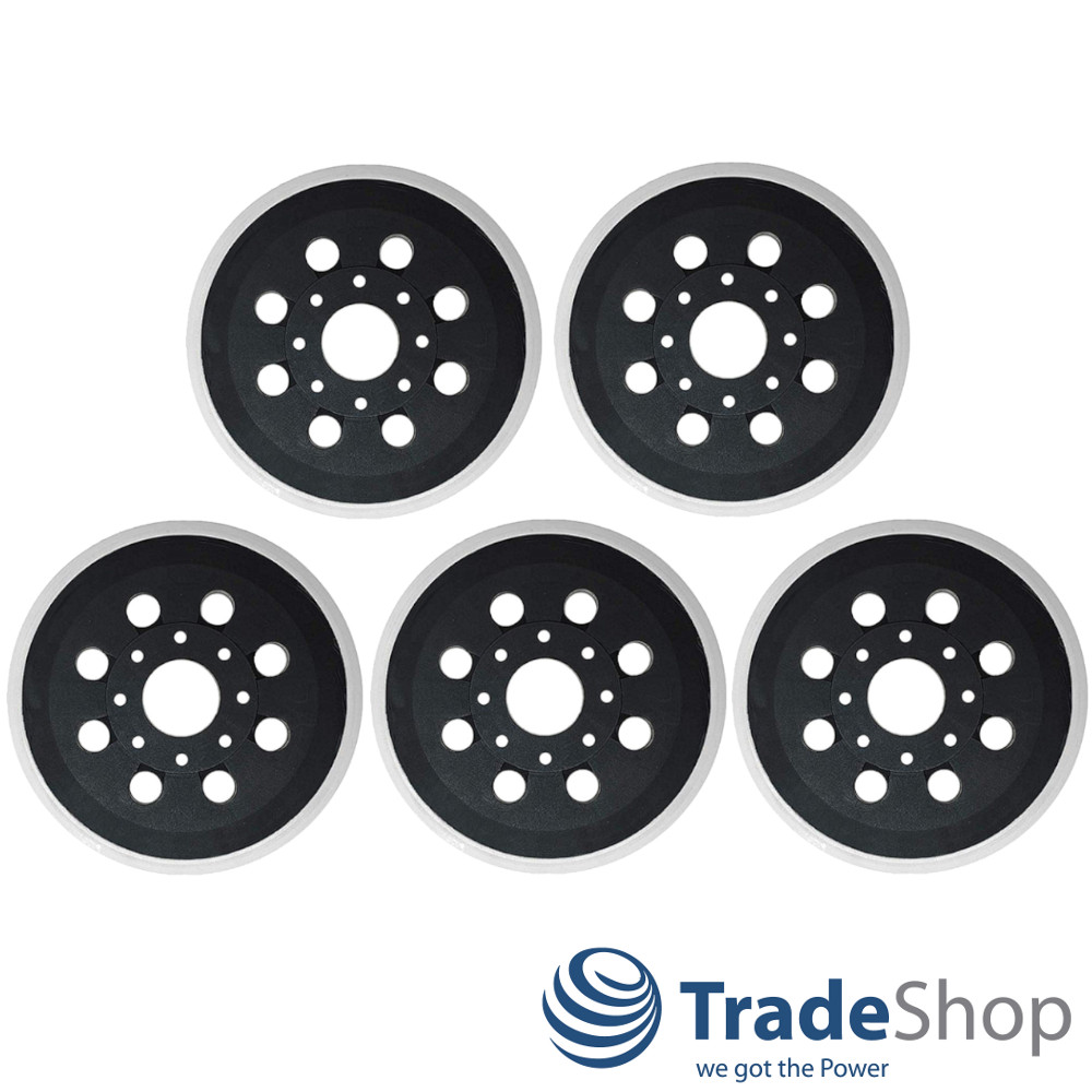 5x Haftteller Schleifteller Stützteller 125mm für Bosch GEX 125-1 AE PEX 220 A