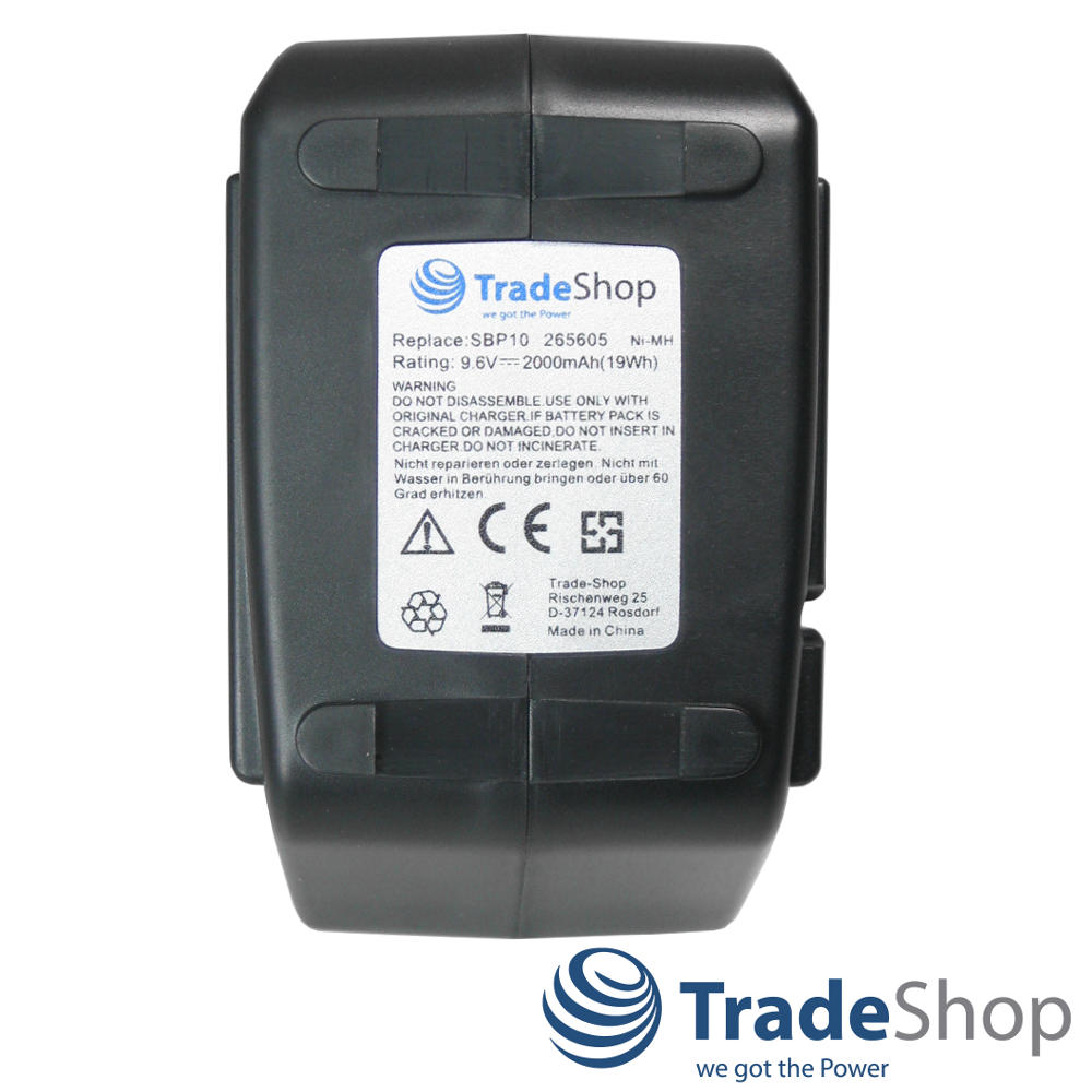 AKKU 9,6V 2000mAh für Hilti SBP10 265605 315078 334584 SPB105 SF100 BD2000 uvm