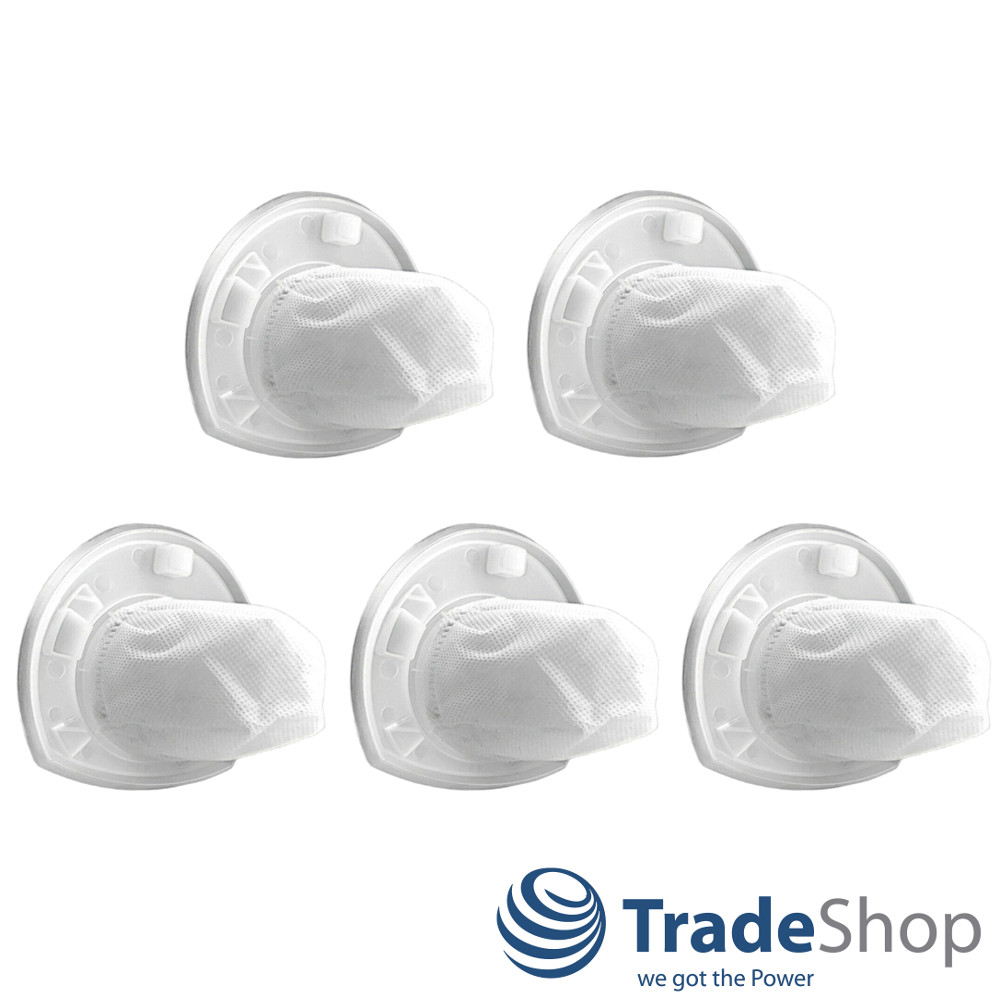 5x Filter-Becher für Black & Decker Dustbuster VF110 90568496 BDH2000L CHV1210