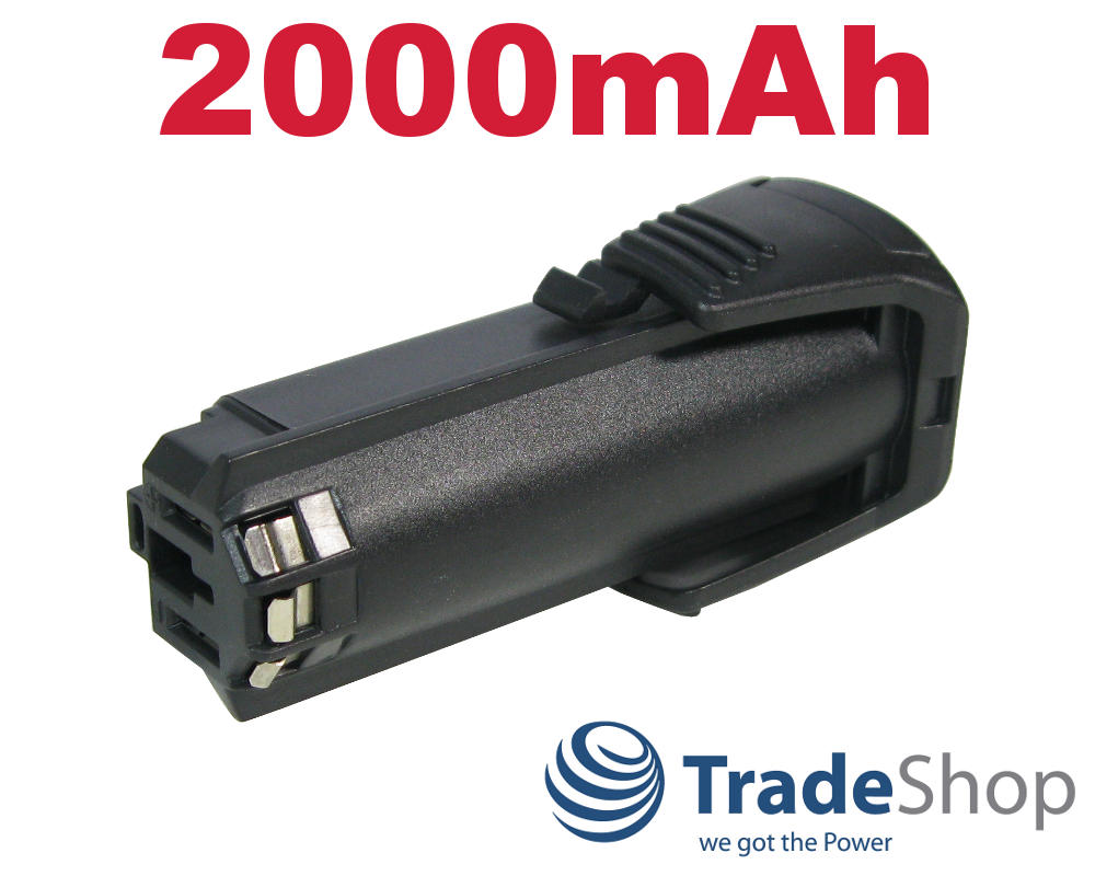 AKKU 3,6V 2000mAh Li-Ion für Bosch BAT504 2607336242 2607336241 PS10 SPS10 uvm