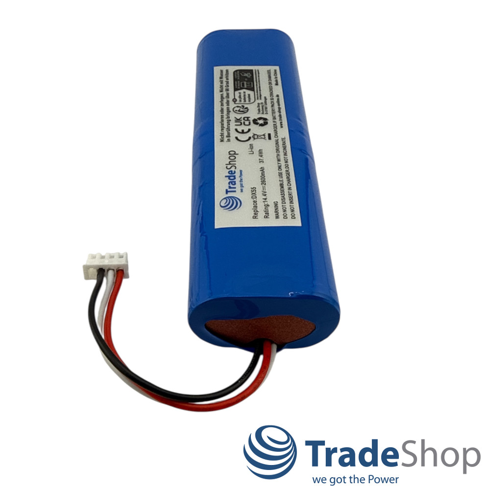2x Li-Ion Akku 14,4V 2600mAh für Ecovacs Deebot Ozmo 900 ersetzt S01-LI-148-2600