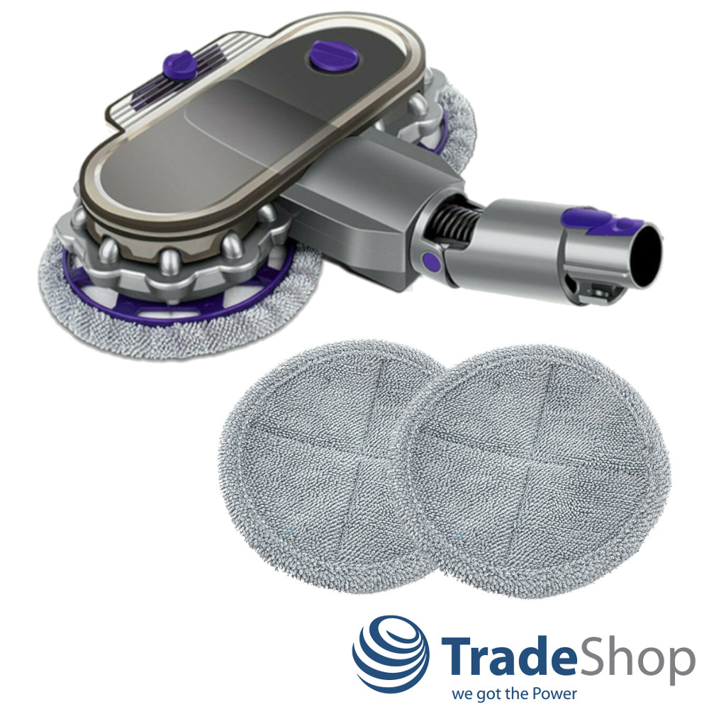 Dual Moppkopf-Aufsatz Ersatz mit Wassertank für Dyson V7 V8 V10 V11 Staubsauger