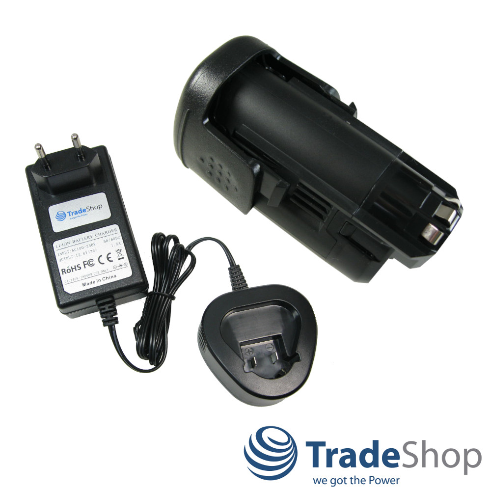 Li-Ion Akku 10,8V 1500mAh + Ladegerät für Dremel 8200 Multi Max, 8300 Multi Max