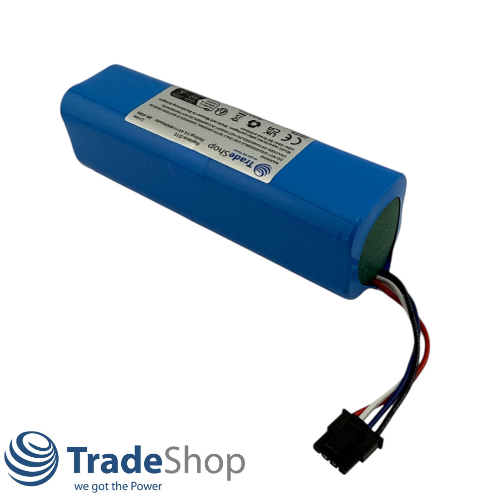2x Li-Ion Akku 14,4V 6000mAh für Xiaomi Dreame F9 ersetzt STYTJ01ZHM, STYTJ02ZHM