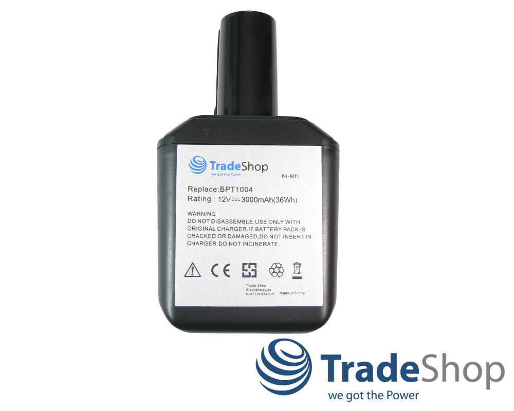 AKKU 12V 3000mAh für Bosch 2607335014 2607335021 2607335180 GBH12V GBM12VE uvm