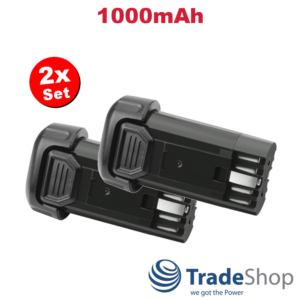 2x Li-Ion Akku für DeWalt DCF680 DCF682 DCL023 ersetzt DCB080 /1000mAh