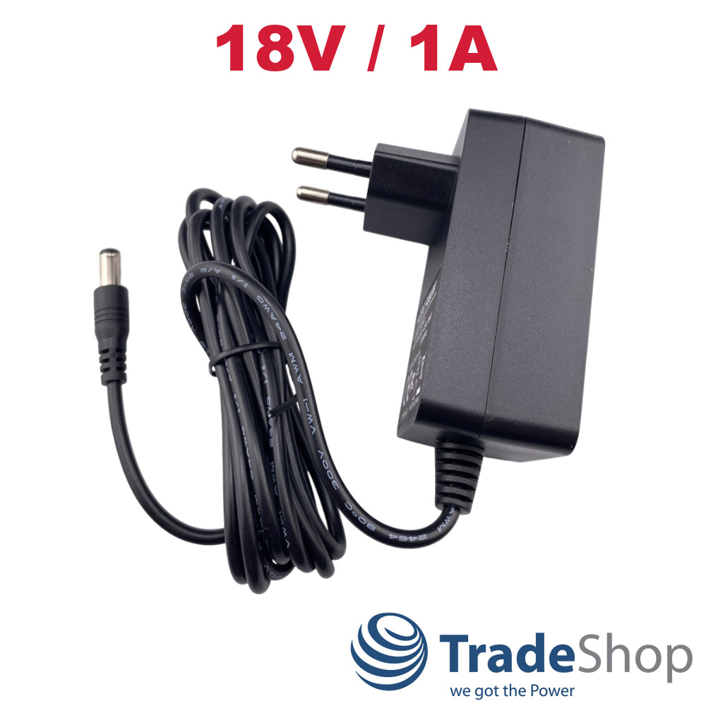 Netzteil Ladegerät 18V/1A für Philips HK-AS-180A017-EU, 432200626611